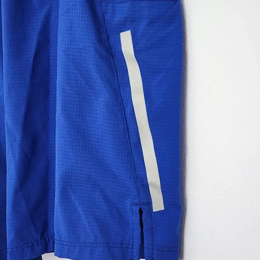 Nike Dri-Fit Mens 2in1 Running Shorts XL blue Liner Drawstring Pockets